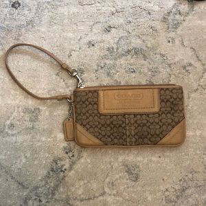 Coach wristlet
